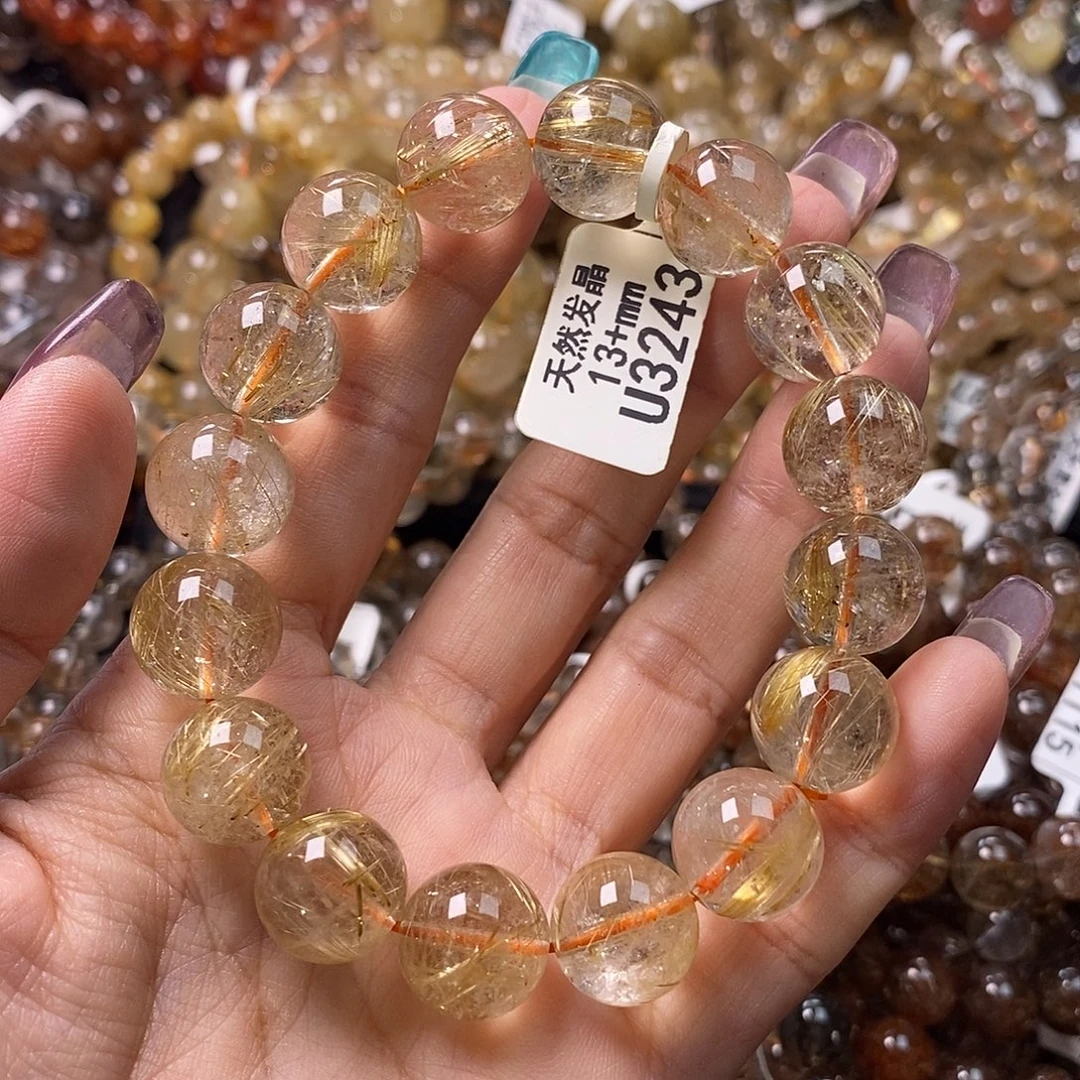 水晶手链未镶嵌水