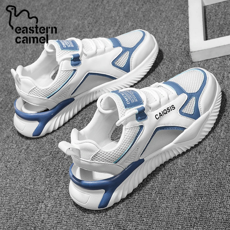 东方骆驼凉鞋男夏季外穿镂空包头拖鞋户外运动防滑沙滩洞洞鞋男款