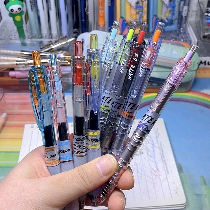 东米新宝特瓶5+993a大容量黑笔4支