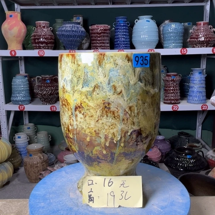景德镇陶瓷花盆花器935