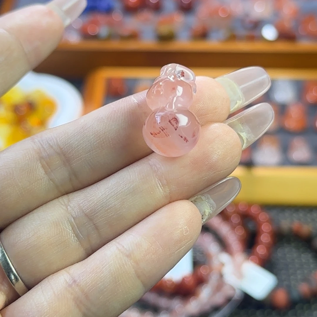 未镶嵌南红玛瑙珠宝半成品葫芦