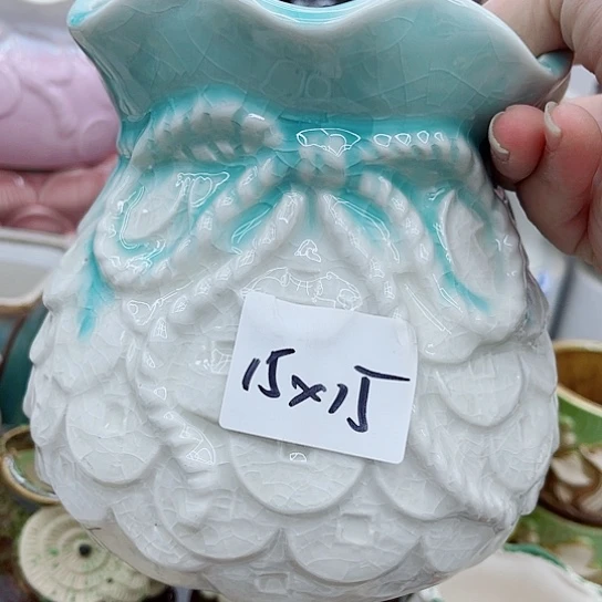 多肉绿植陶瓷花盆9.9包邮