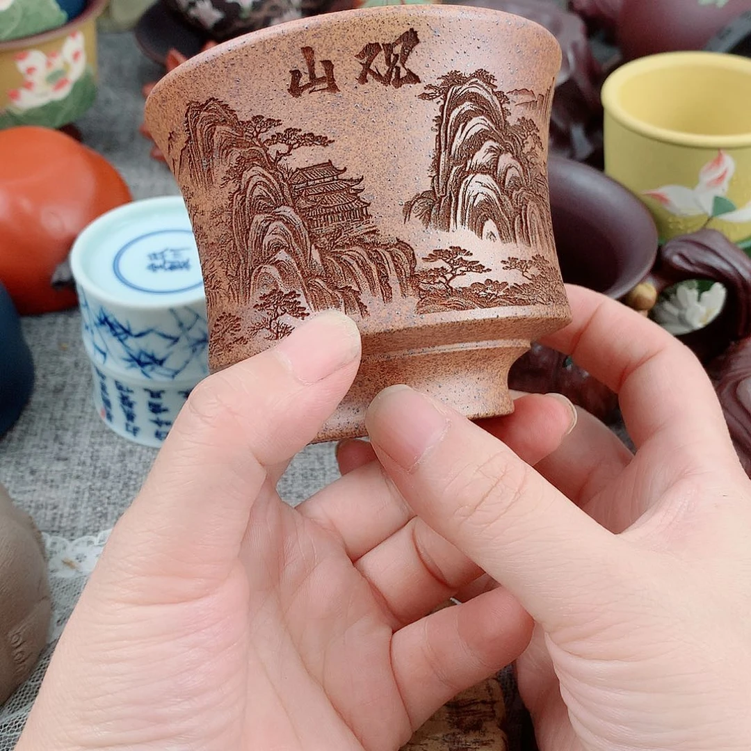 茶杯紫砂高端主人杯