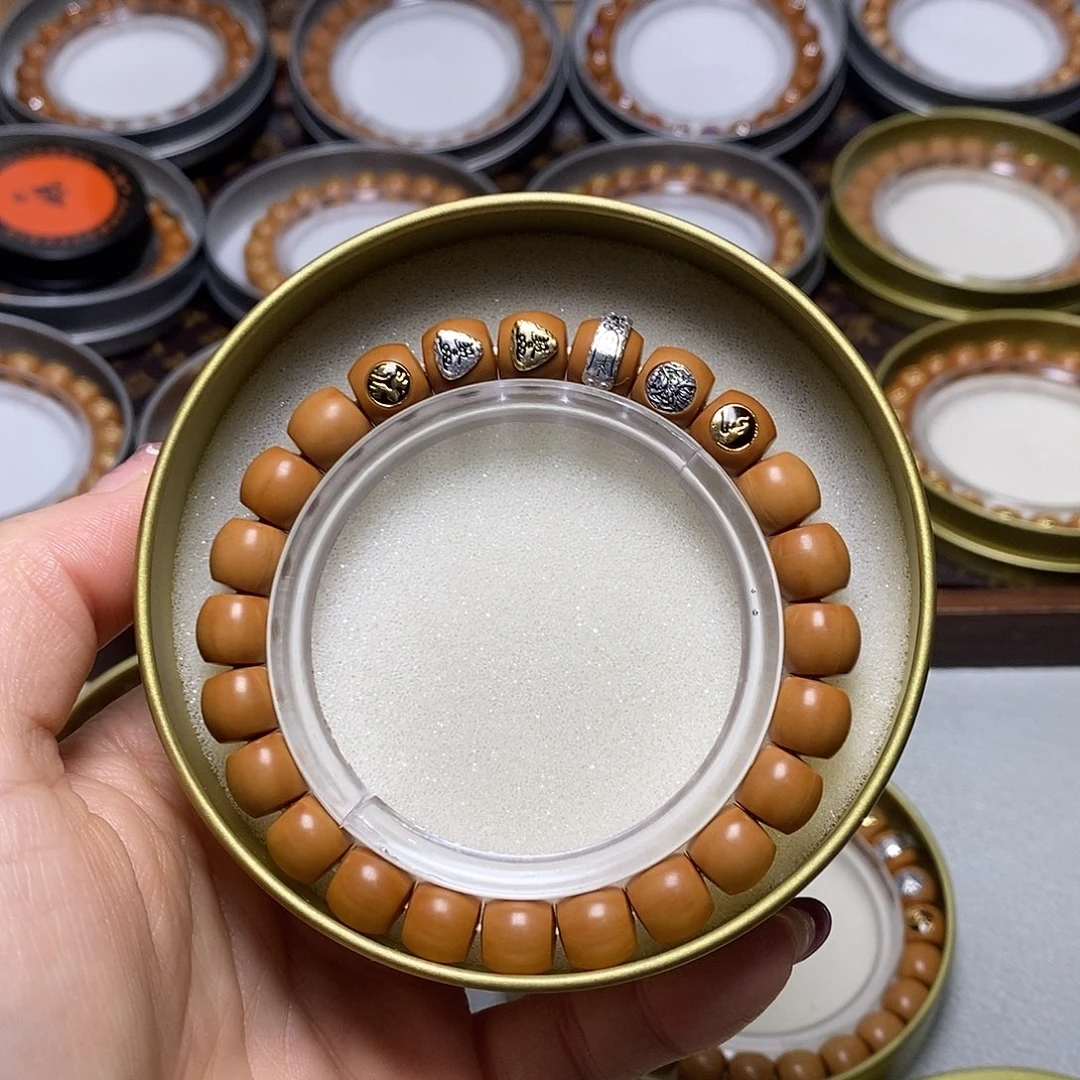 猴头核桃手串341号95左右六标高配直切全品