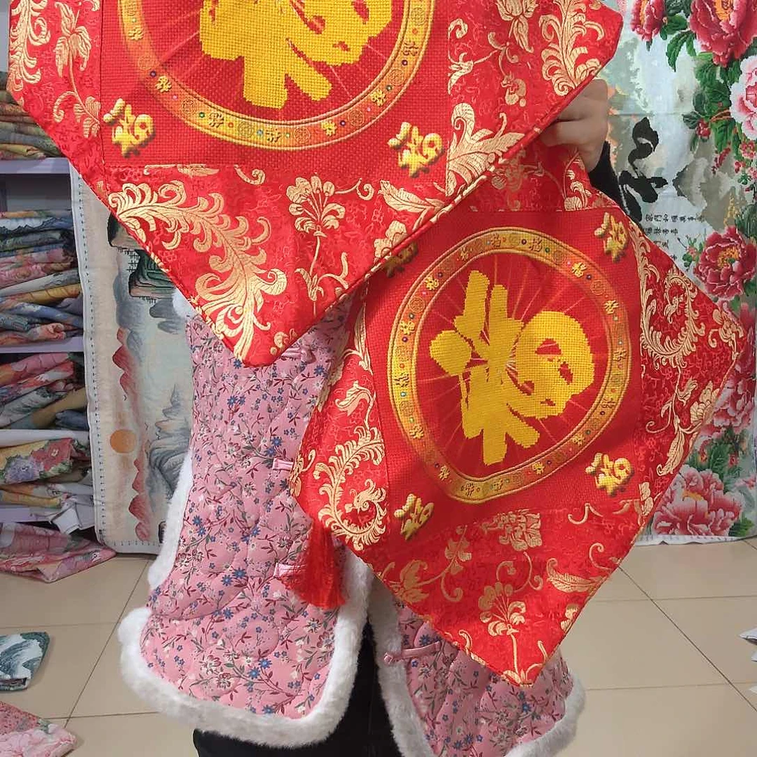 棉十字绣成品出售