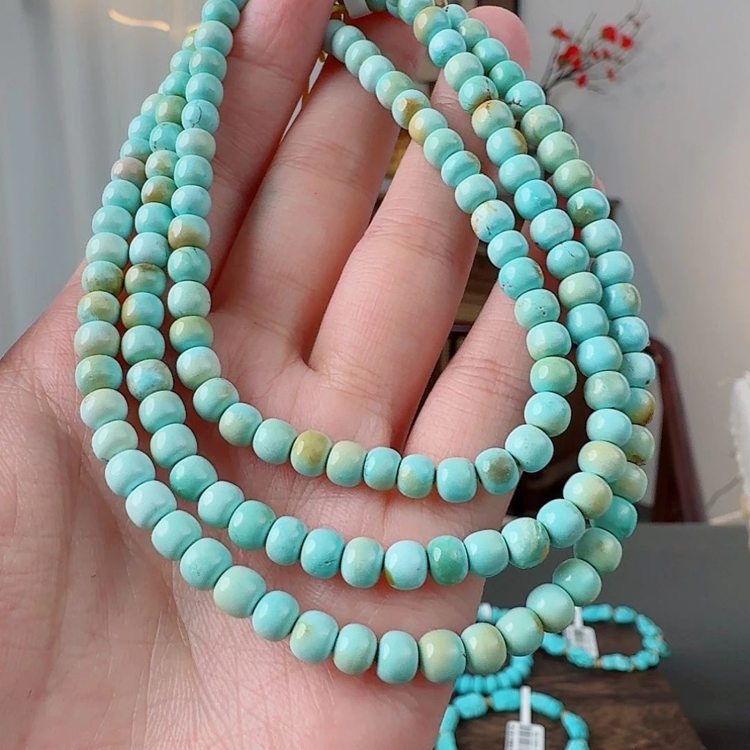 绿松石未镶嵌挂件