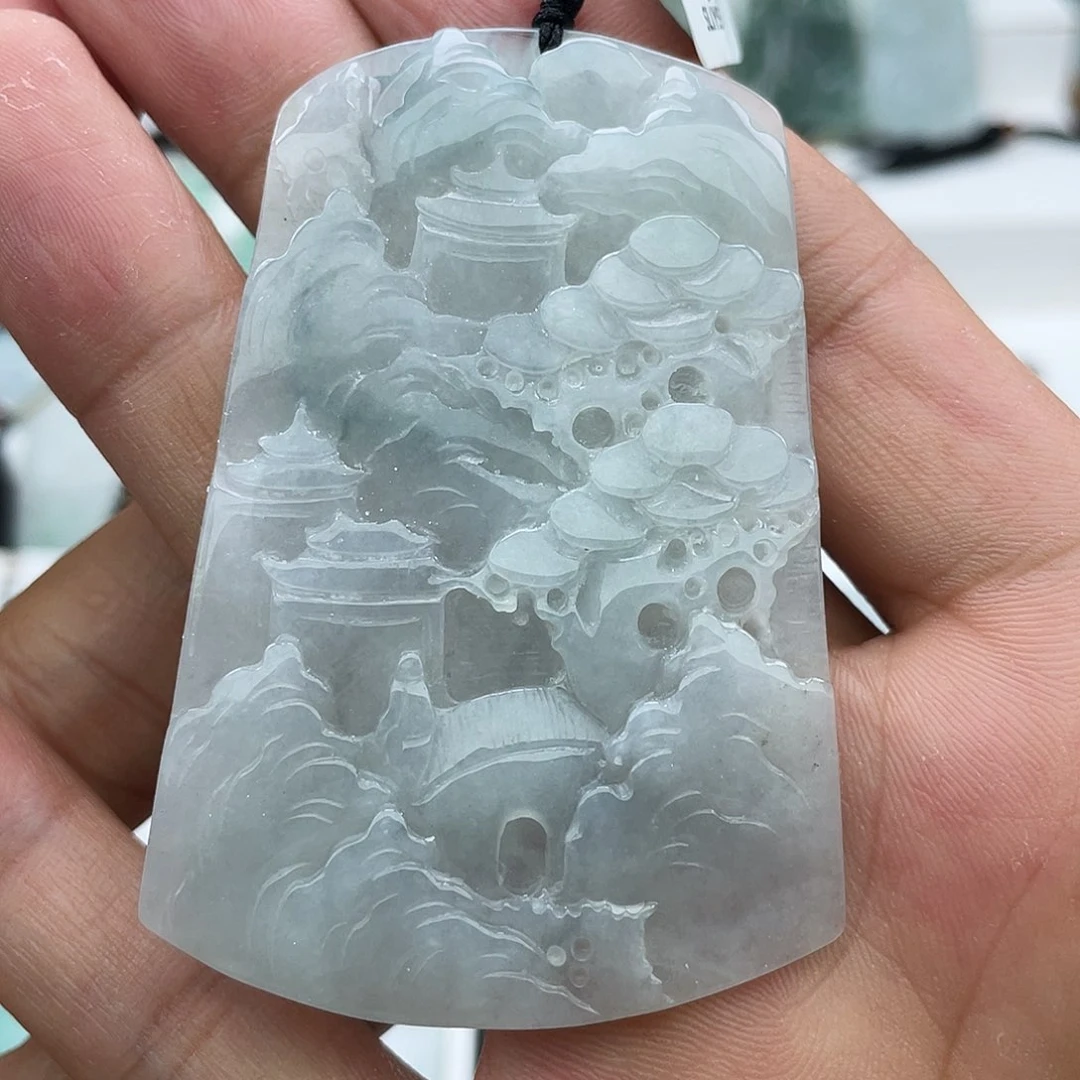 颈饰未镶嵌翡翠翡翠