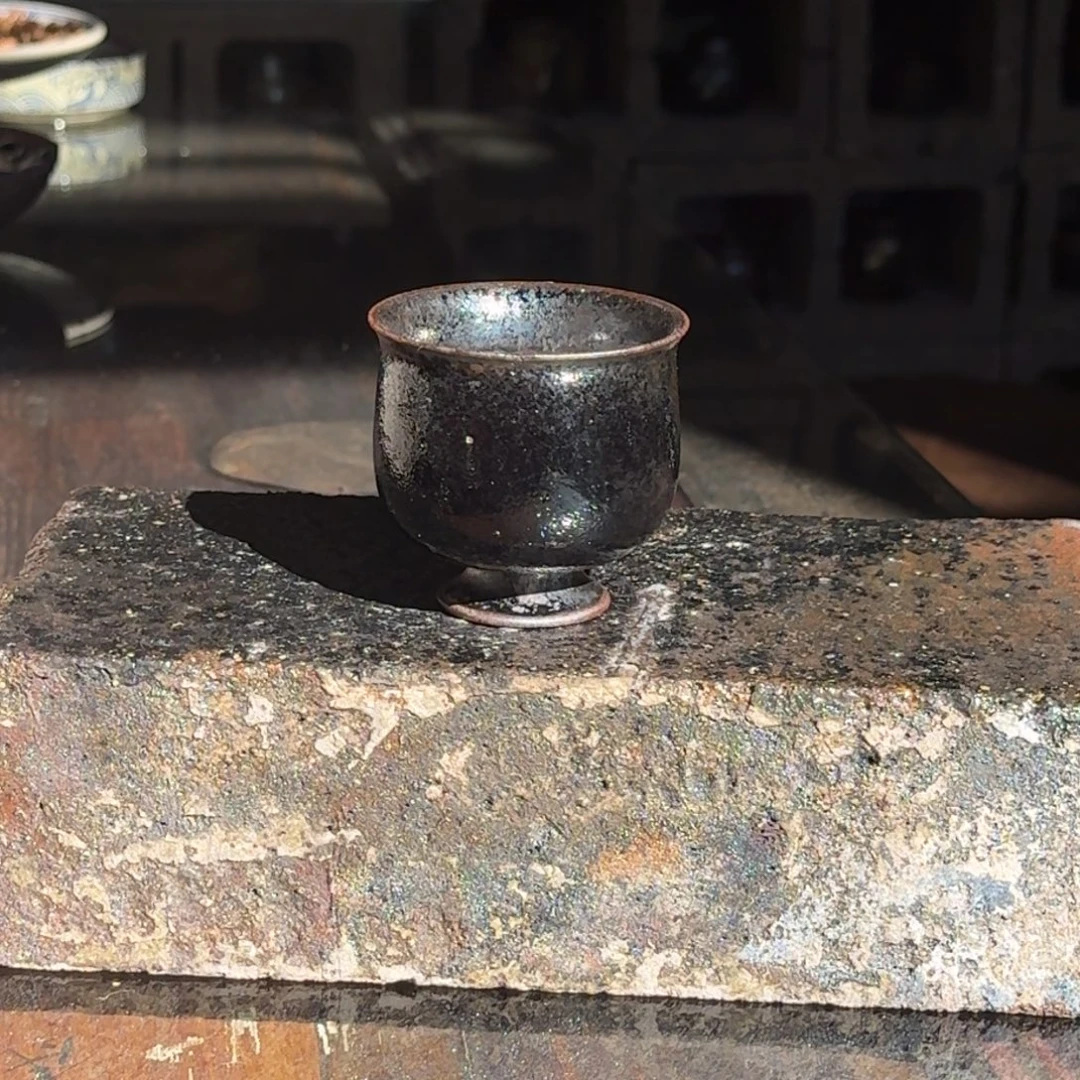 建水紫陶紫泥柴烧茶具