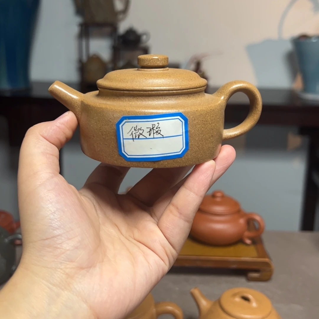 茶壶紫砂溪****店微瑕德钟黄金段150