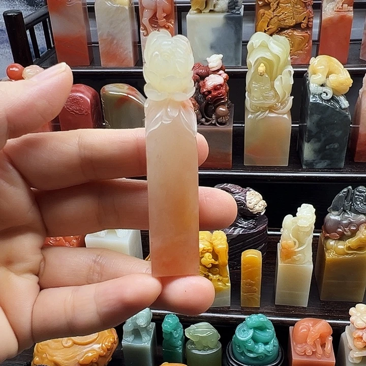 寿山石印石寿山石手工雕刻