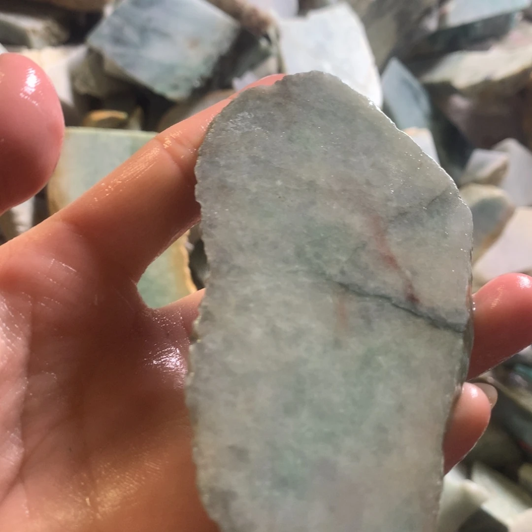 翡翠颈饰未镶嵌缅甸翡翠