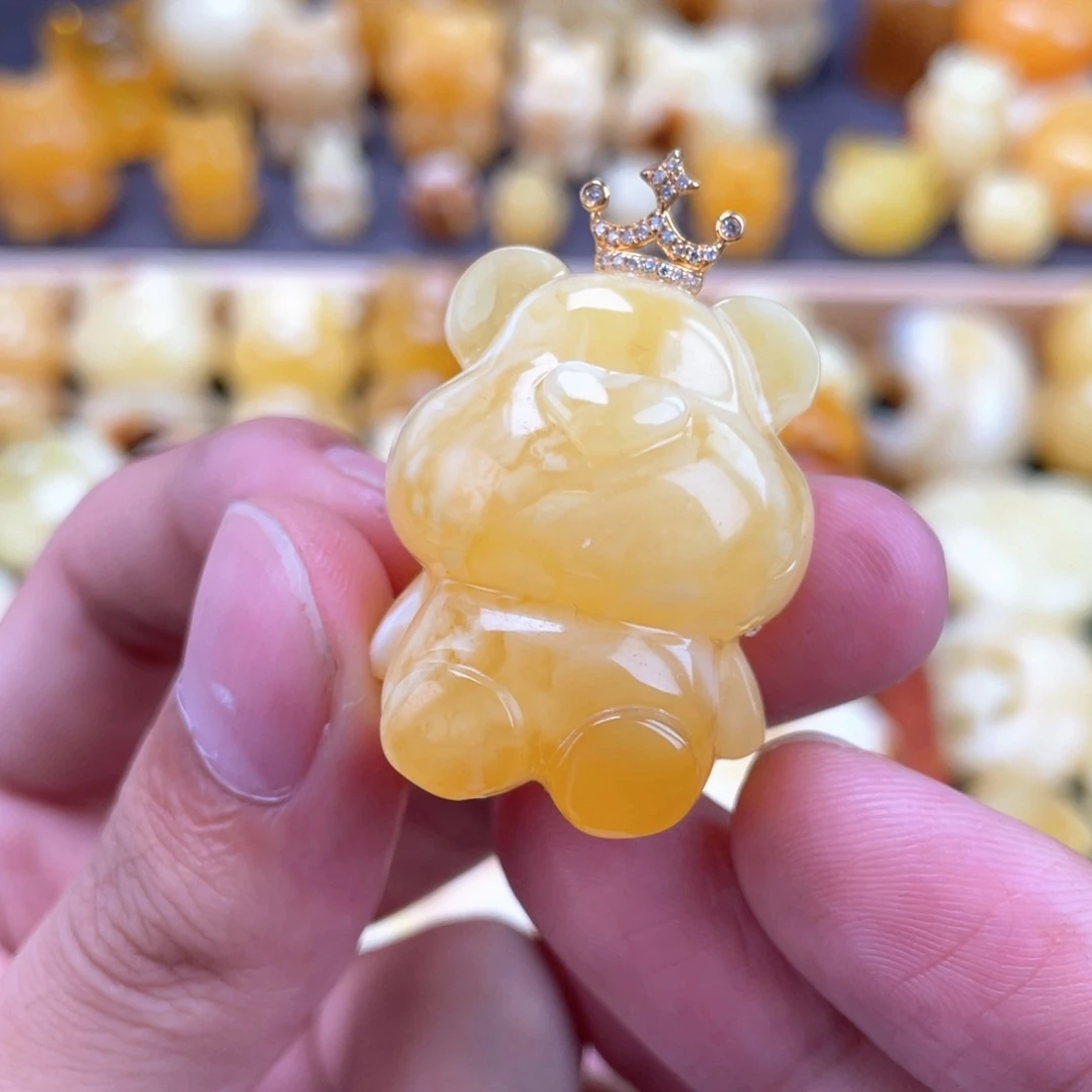 琥珀未镶嵌裸石蜜蜡