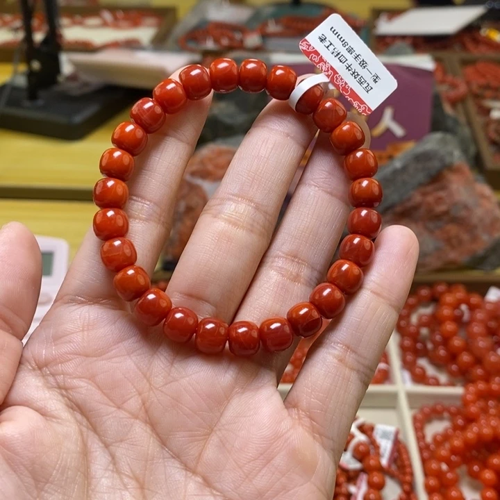 未镶嵌卡8南红玛瑙