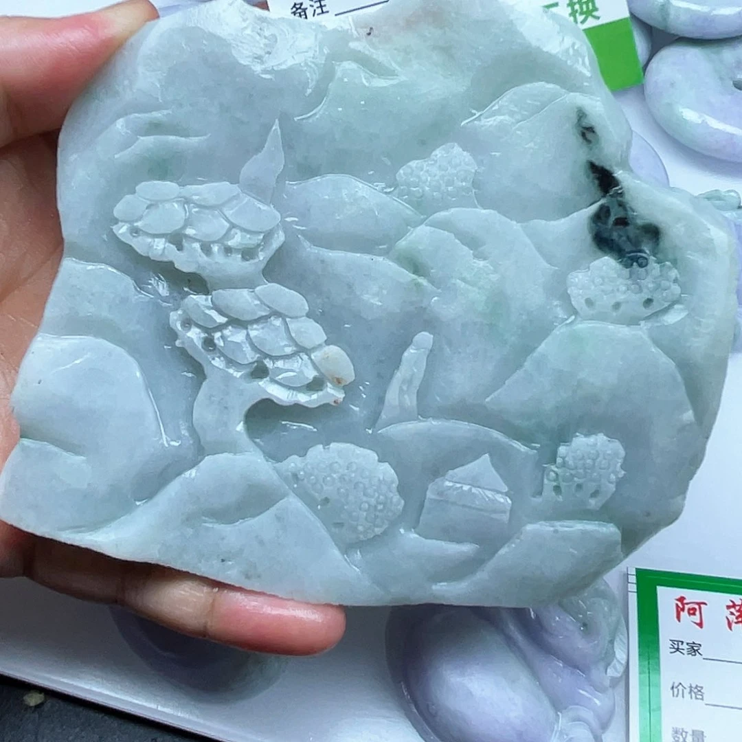 明***明定制翡翠未镶嵌翡翠