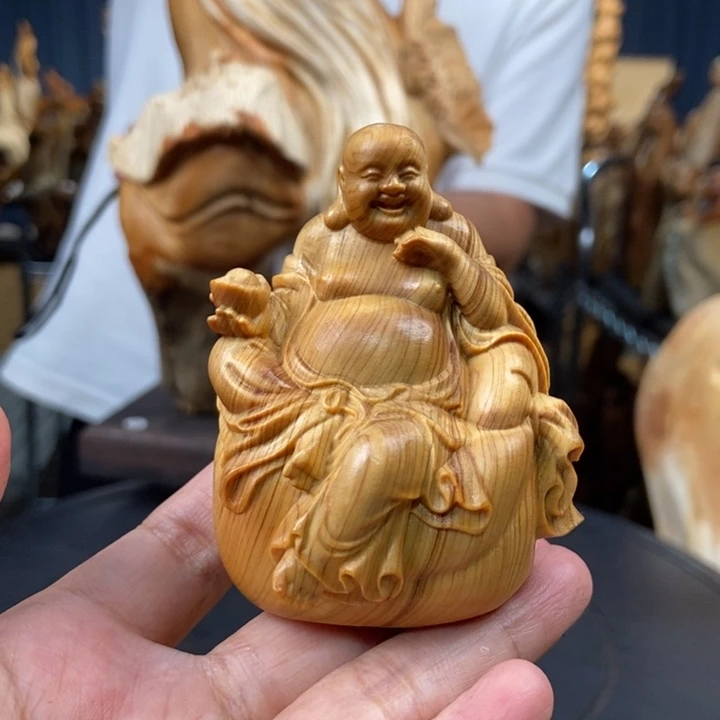 柏木（崖柏）手把件