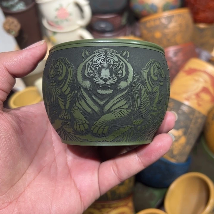 茶杯紫砂宜兴紫砂主人杯