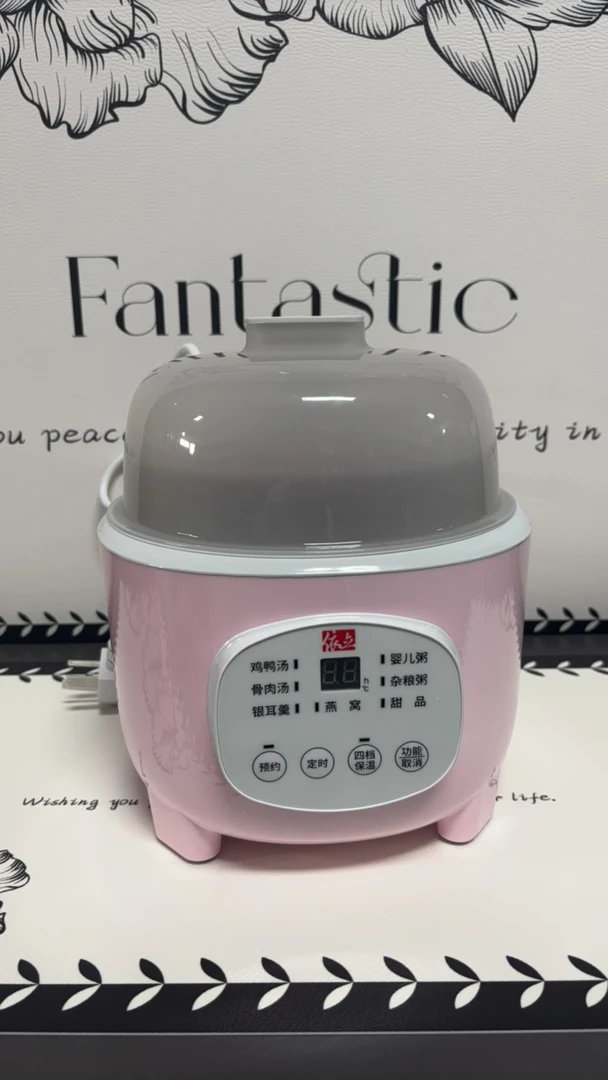 【恩熙甄选】紫砂蒸汽炖盅电煮锅