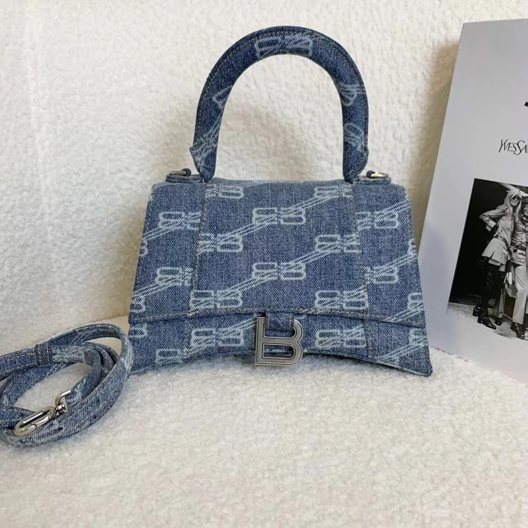 99新 Balenciaga/巴黎世家 壹臻/牛仔限定沙漏S 54689327