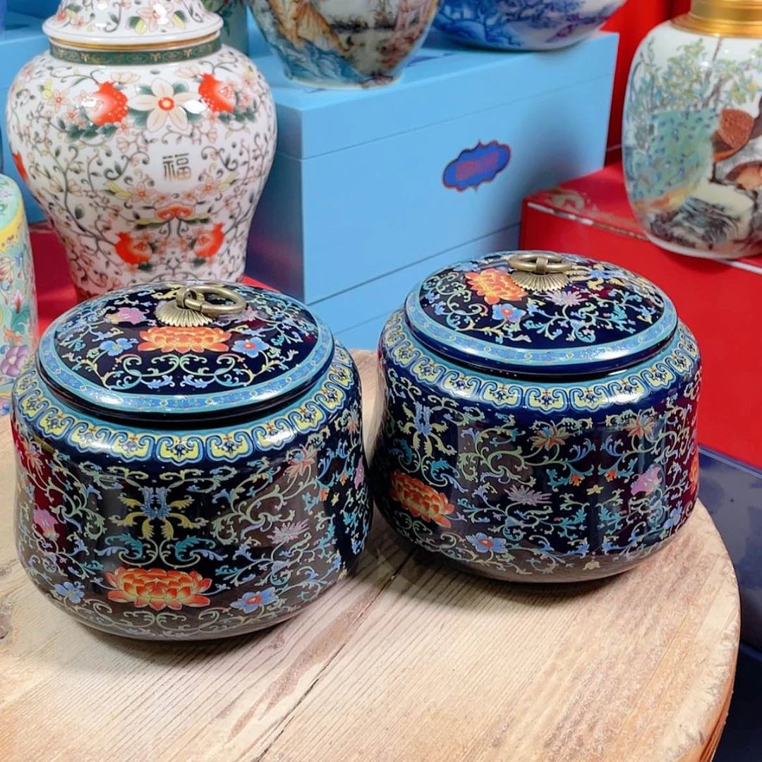 【闪购商品】罐陶瓷茶叶罐密封罐