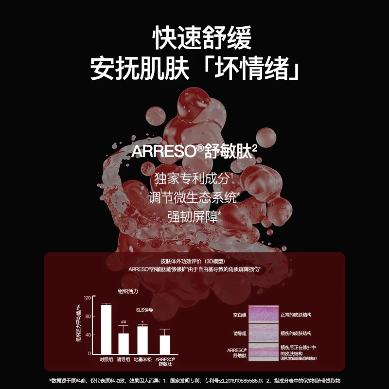 【超值促销】科洱美舒敏肽五味子植萃筑屏面膜晒后修复舒缓补水保湿