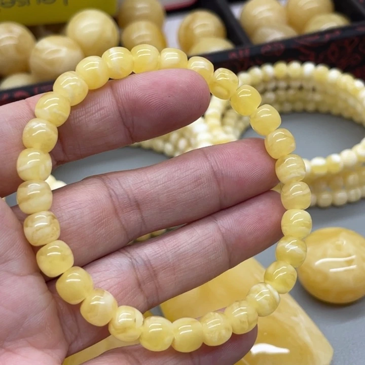 琥珀未镶嵌裸石蜜蜡