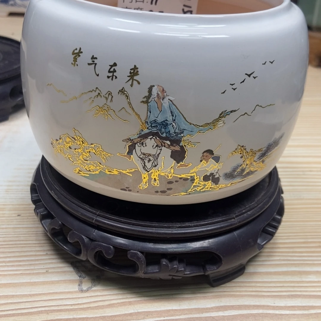 瓷片陶瓷花盆陶瓷艺术