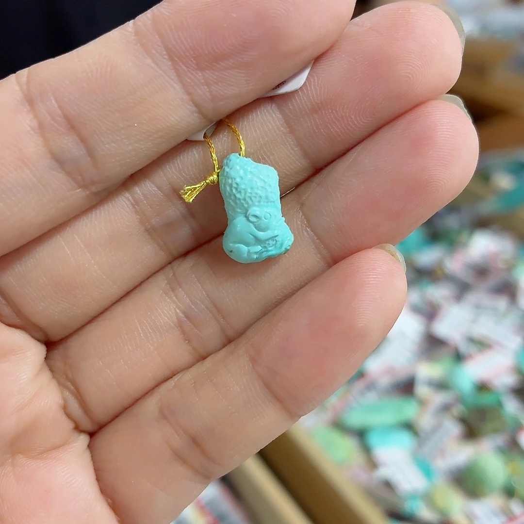 未镶嵌绿松石珠宝奇石