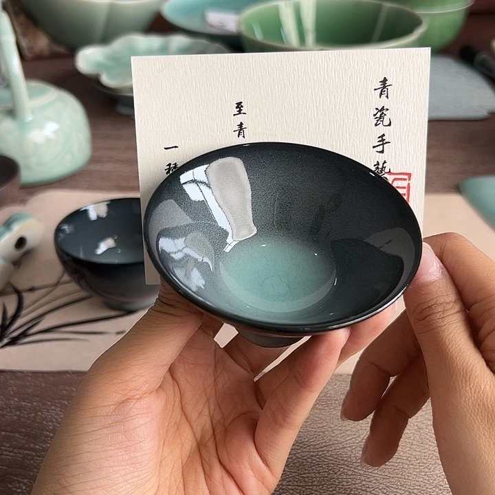 小米茶器龙泉青瓷