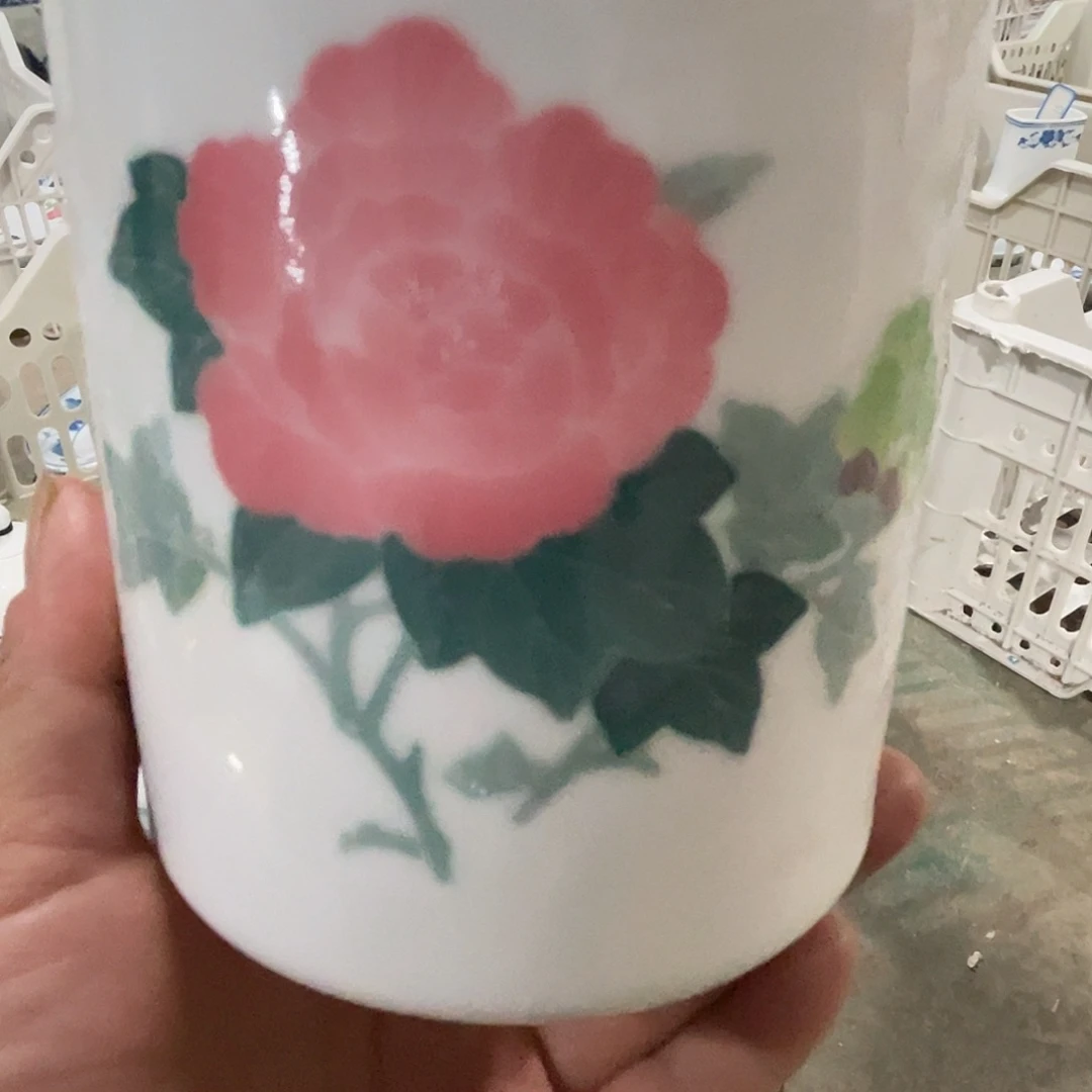 醴陵老厂瓷微瑕慎拍