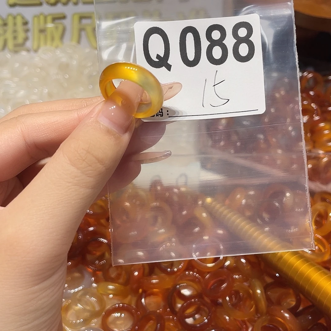 未镶嵌戒指玛瑙/玉髓088