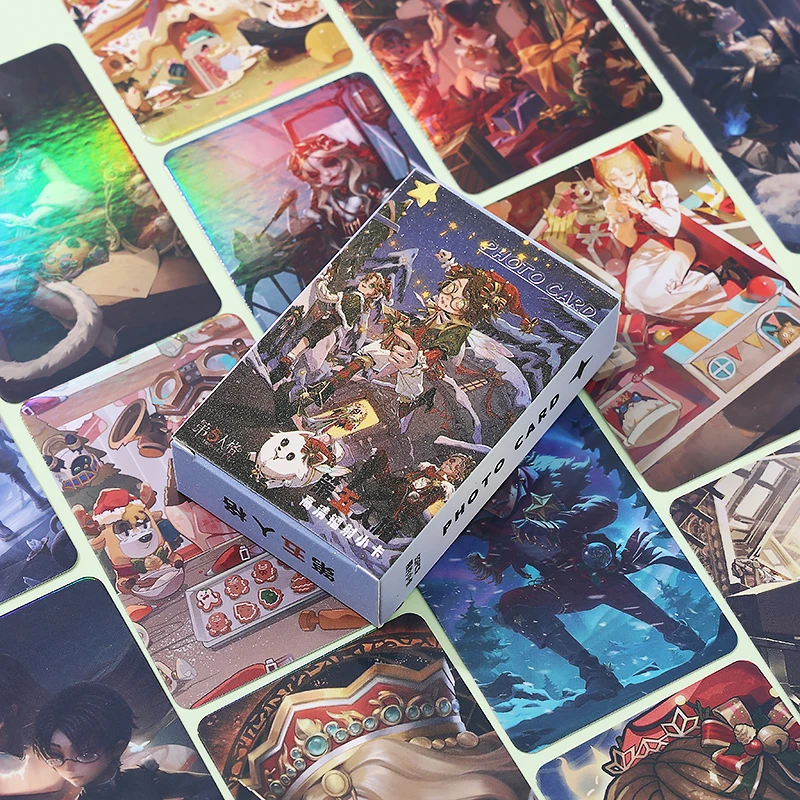 第五人格小卡佣兵红夫人调香师囚徒邮差游戏周边自印卡镭射lomo卡