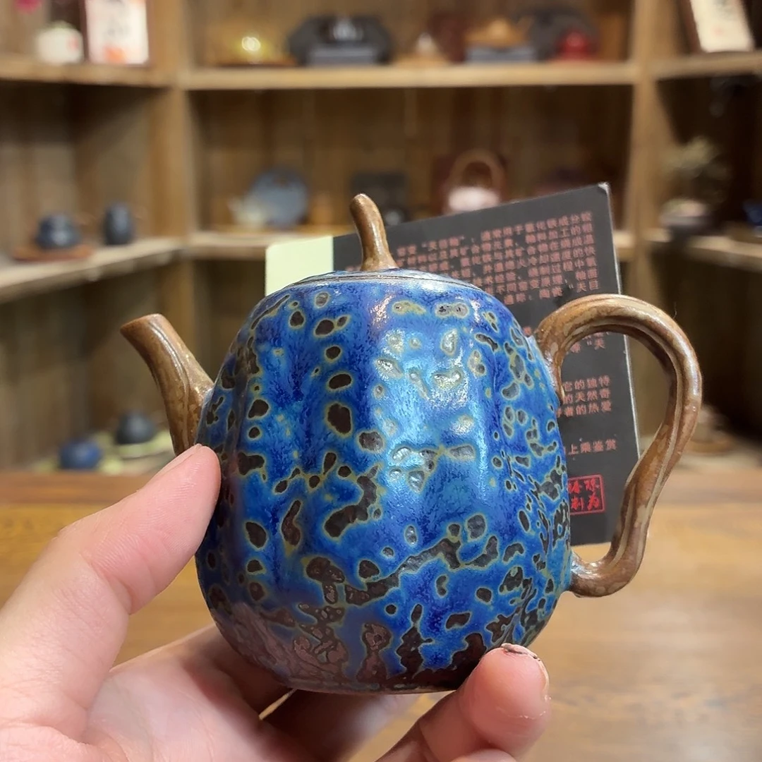 柴烧老岩泥茶器皿