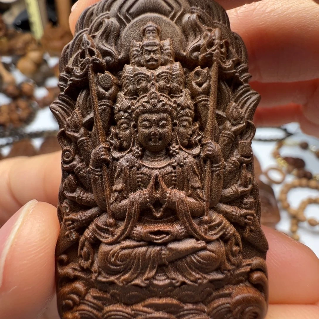 檀香木千手观音老山檀