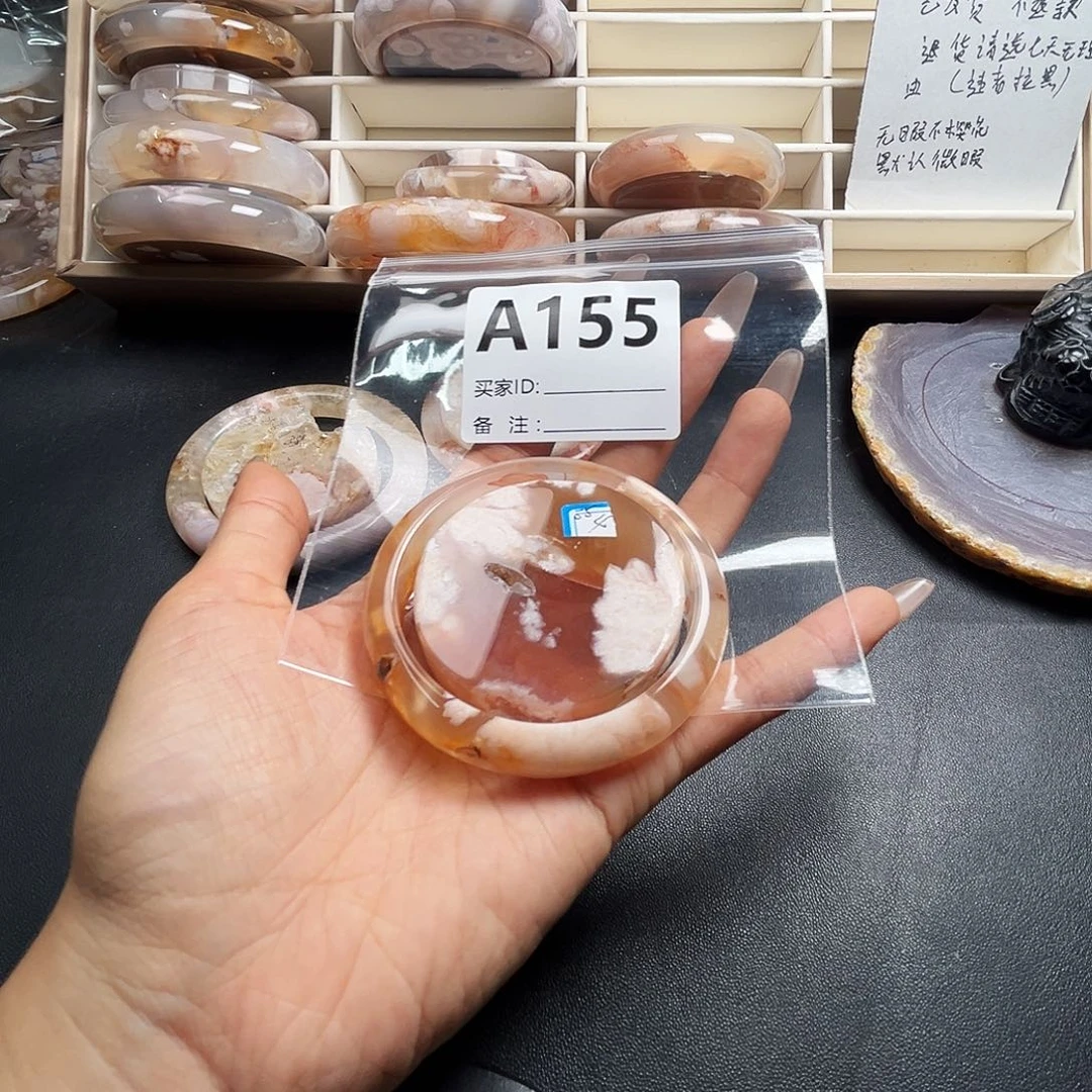 玛瑙/玉髓手镯合金棉*