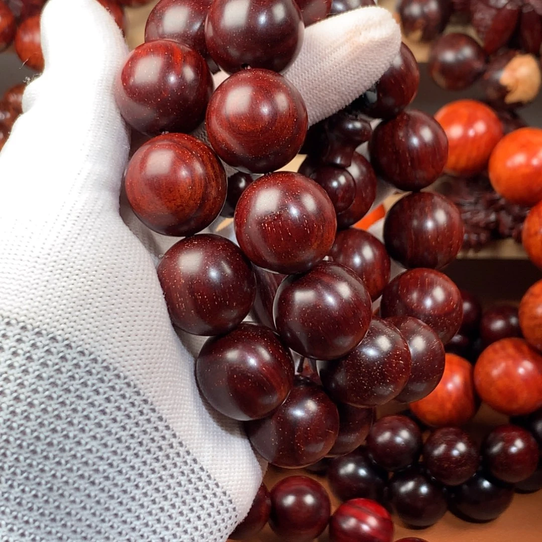 染料紫檀（血檀）2.0超顶红泥爆金星-