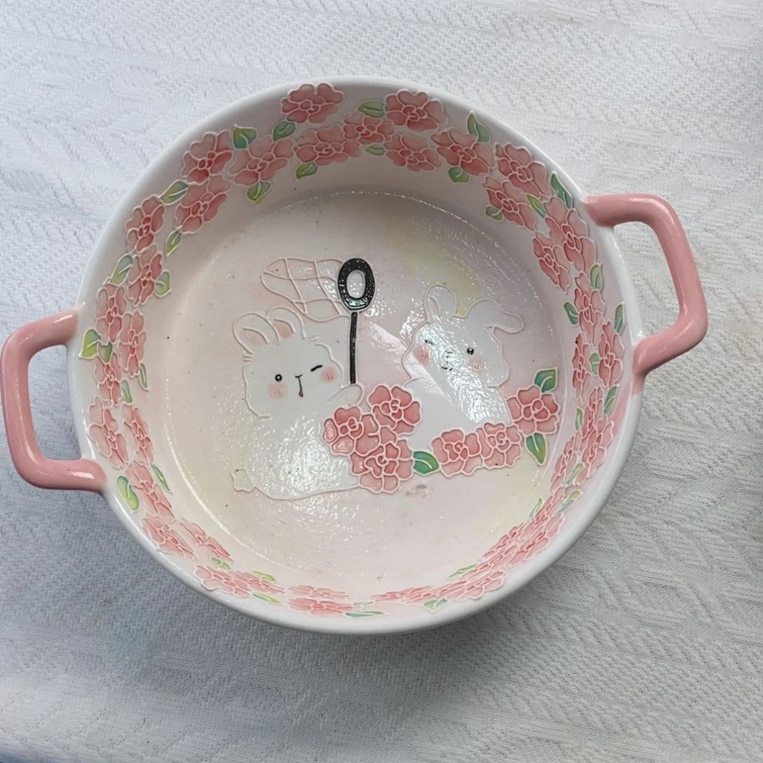 手绘手工制作陶瓷瑕疵197阿*