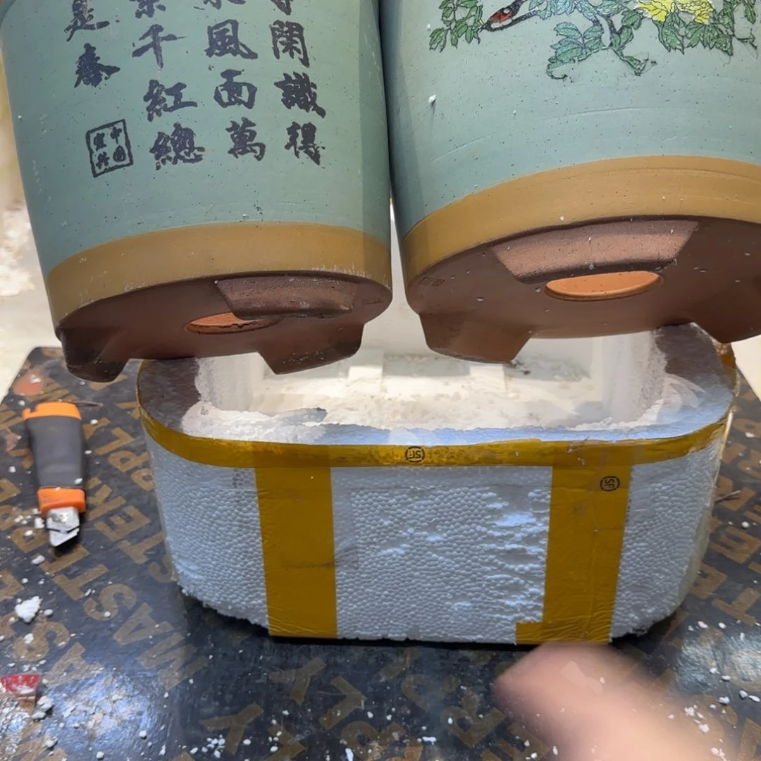 紫砂花盆瑕疵和瑕疵