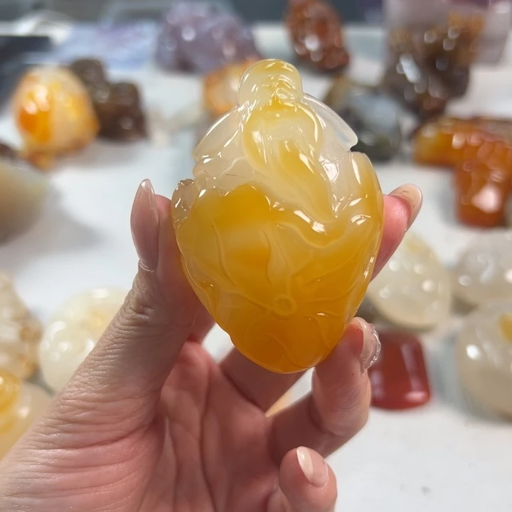 玛瑙/玉髓吊坠(不含链)未镶嵌