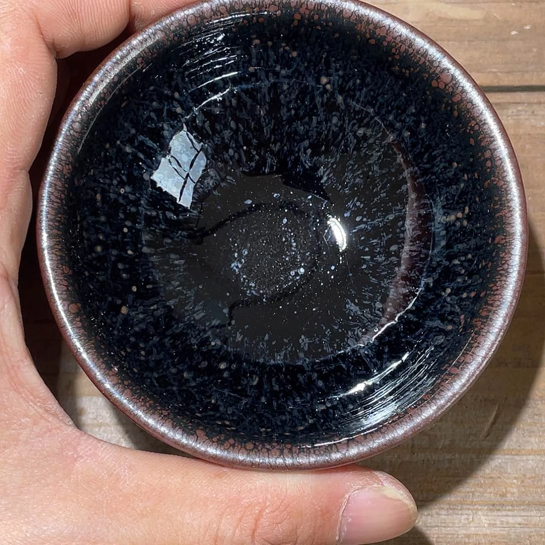 茶盏建窑建盏柴烧214
