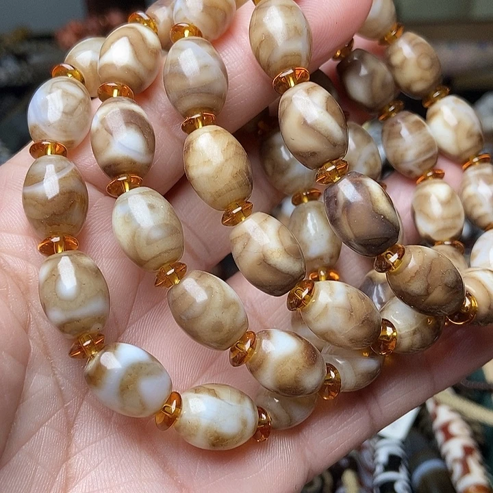 玛瑙/玉髓未镶嵌手链发一条