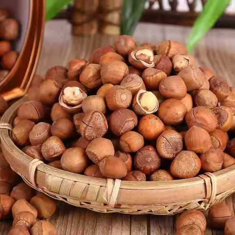 [送夹子]吉林特产东北大榛子薄皮开口大颗粒炒熟休闲零食顺丰包邮