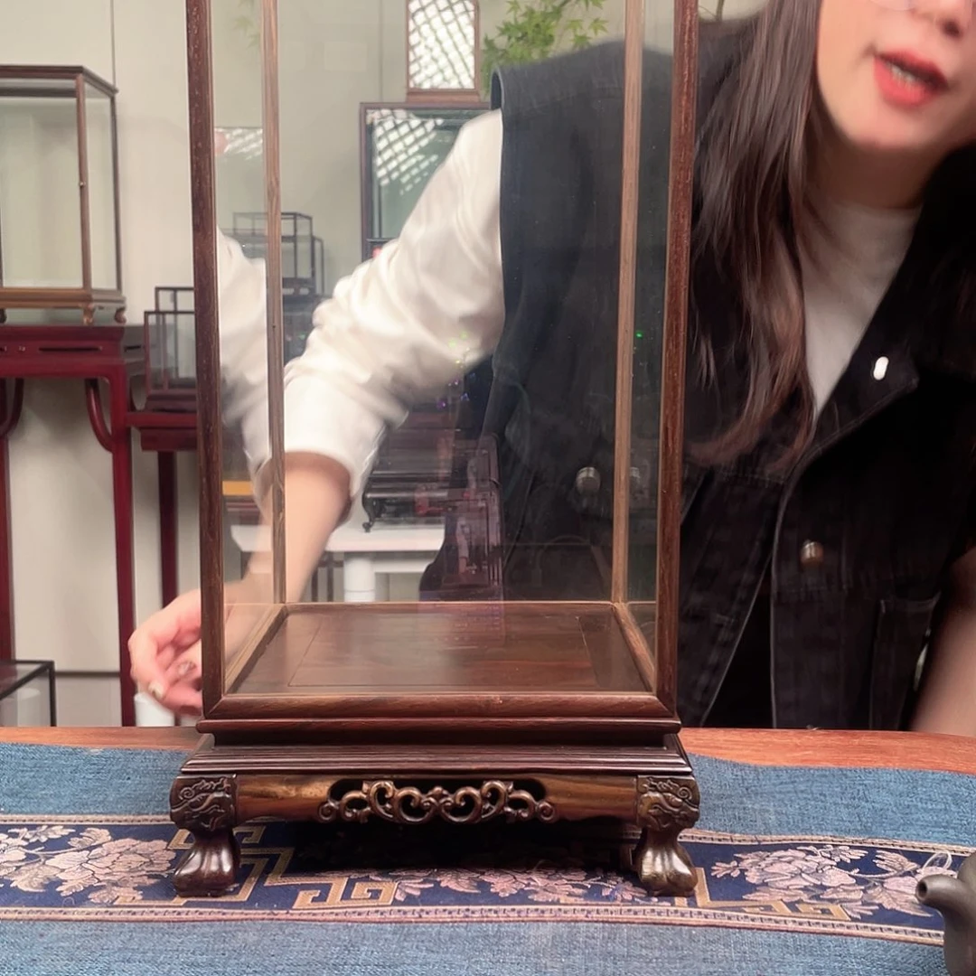 黄***原摆件工艺品红紫色