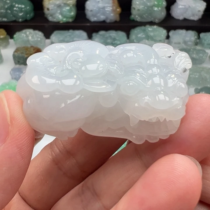 颈饰未镶嵌翡翠貔貅