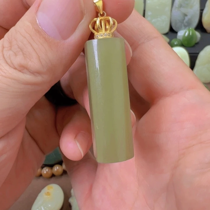 吊坠(不含链)未镶嵌和田玉