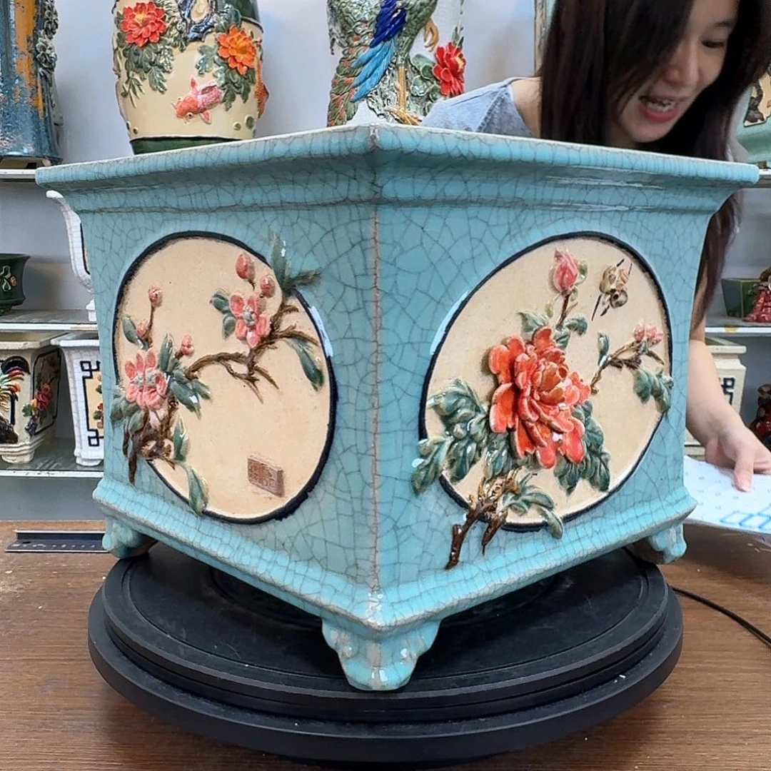 广****2石湾盆500陶瓷