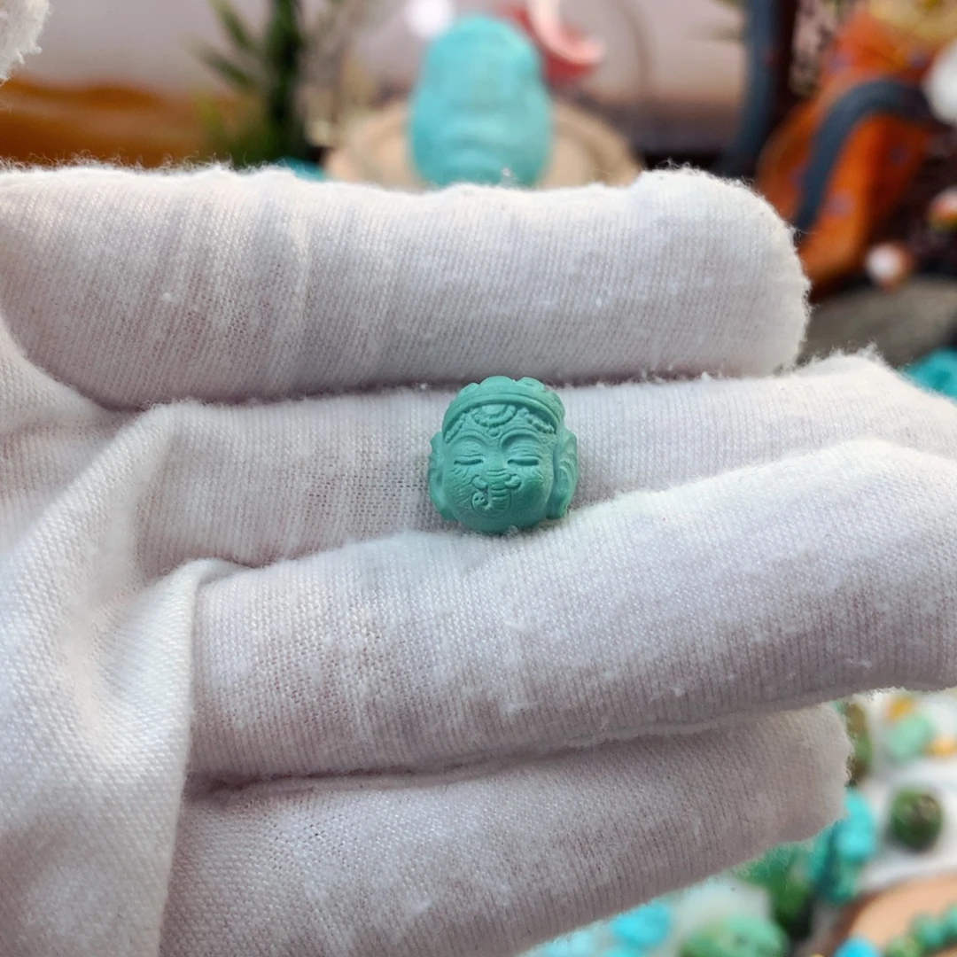 绿松石未镶嵌珠宝半成品