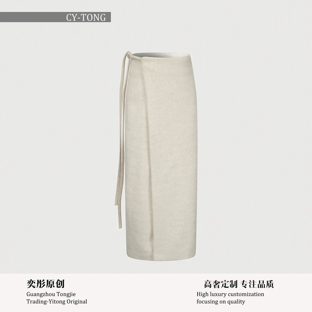 【彤姐原创】冬季气质轻奢休闲时尚显瘦女士简约半裙TWTZ4204