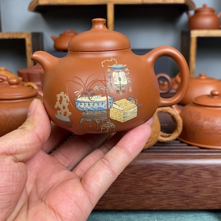 唐***月茶壶紫砂紫砂紫砂