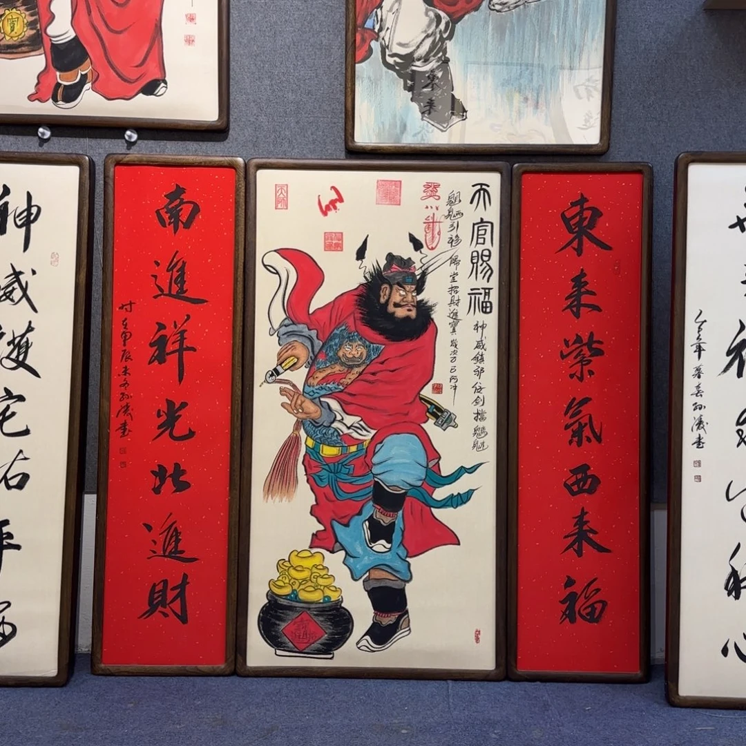 *****国画阿冲手绘钟馗