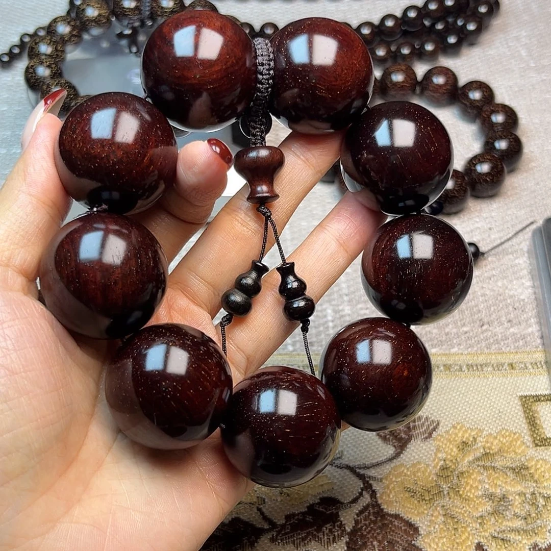 檀香紫檀（小叶紫檀）3.0 9颗带星